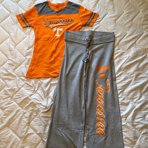 Tennessee vols Tshirt & matching sweat pants